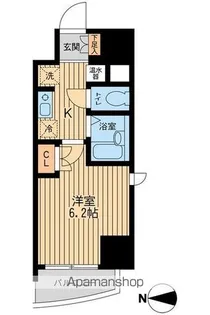プライムアーバン西大島【18階】の間取り