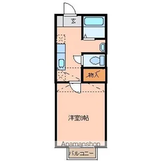 伊藤賃貸住宅 WEST【2階】の間取り