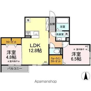 OIKOSIII【2階】の間取り