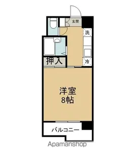 サンライフ有楽【504号室】の間取り