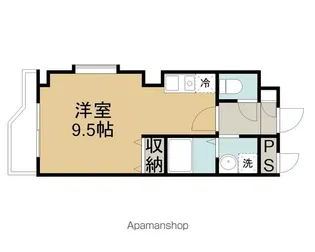 ユアコート駅南【901号室】の間取り