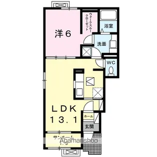 グリーン リーブスⅡ【1階】の間取り