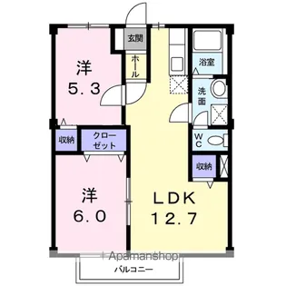 アーバンヒルズⅡ【1階】の間取り