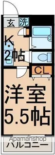 アレイハイム【1階】の間取り