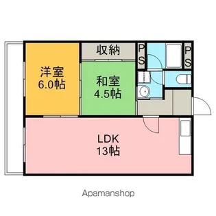 清邦産業ビル【4階】の間取り
