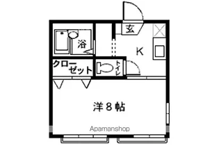 グリーンパルIS【202号室】の間取り
