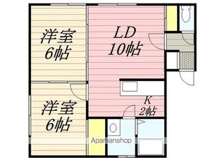 萌木5・2【2階】の間取り