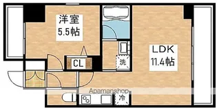 S-RESIDENCE江坂Eminence【12階】の間取り