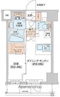 東京都杉並区梅里2丁目【マンション】の間取り