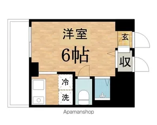 A&U百草園【401号室】の間取り