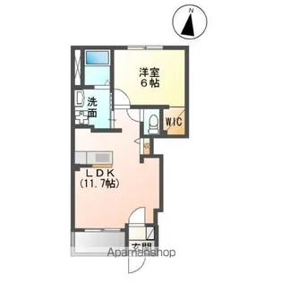 グローリアM【1階】の間取り