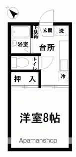 フリーダムヒル【B103号室】の間取り