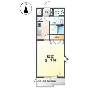 エルアールA【201号室】の間取り