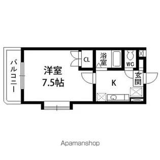 HOUSE2020【101号室】の間取り