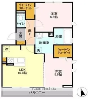 バリスサイト A【1階】の間取り