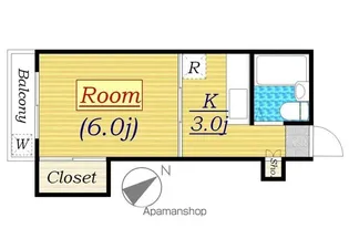 ワイステリア藤倉【1階】の間取り