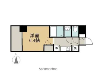 アステリ鶴舞ディオ【6階】の間取り