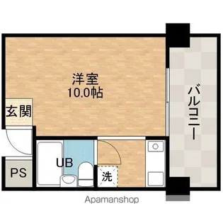 佐々木ビル【408号室】の間取り