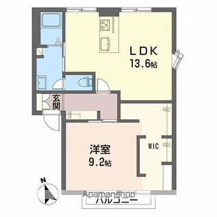 サングリーン太田 C棟【C101号室】の間取り