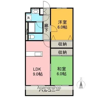 グランドゥール【3階】の間取り