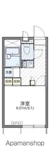 レオパレスアマランサス【1階】の間取り