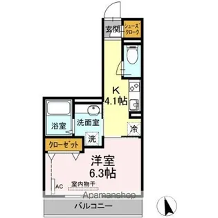 たか表参道【2階】の間取り