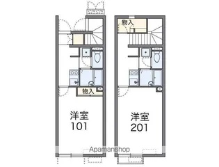 レオネクストぎんた【209号室】の間取り