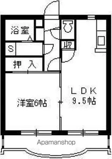 クール永吉【203号室】の間取り
