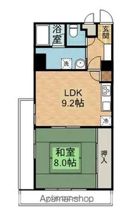 パルナス【5階】の間取り