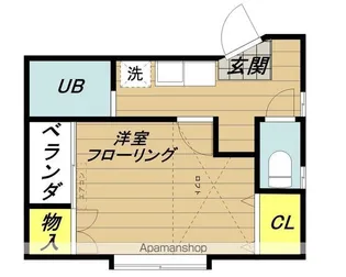 アネックス武蔵浦和5期【105号室】の間取り
