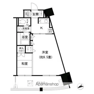 KHKコート西野田【8階】の間取り