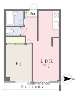 NOIR【202号室号室】の間取り