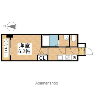 愛知県名古屋市千種区今池5丁目【マンション】の間取り