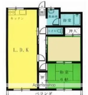 日栄コーポ【4階】の間取り