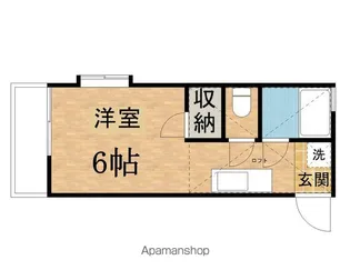 美里ハウス居村【G号室】の間取り