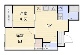 十日市ビル2【3階】の間取り