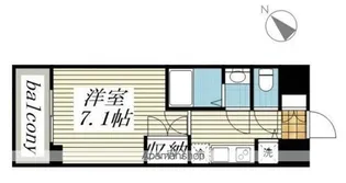メゾン・ド・ヴィレ勝どき【3階】の間取り