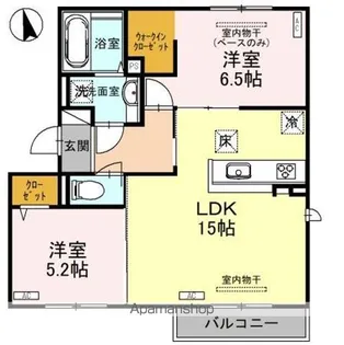 クラッセ B棟【1階】の間取り