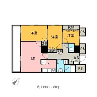 THE TOKYO TOWERS MIDTOWER【28階】の間取り