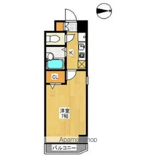 ラ・シャラ【401号室】の間取り
