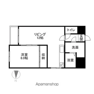 アーク上前津ビル【7階】の間取り