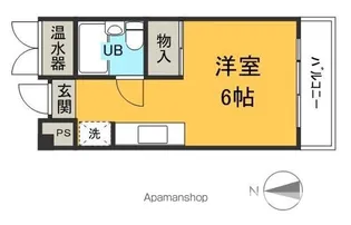 ルピナス親和【503号室】の間取り