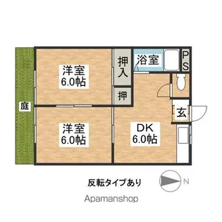 ハイツブルーム【103号室】の間取り