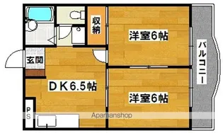 プロスパー中百舌鳥【2階】の間取り