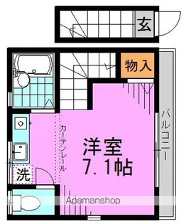 SEIKA2【201号室】の間取り