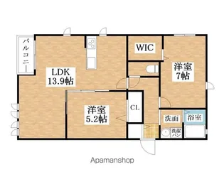 ラ・フレーズ【1階】の間取り