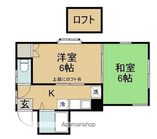 ヴェラノーバ双葉Ⅱ【101号室】の間取り