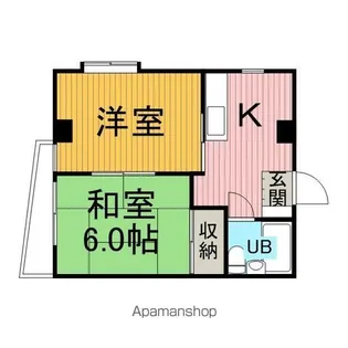 松田ハイム【301号室】の間取り