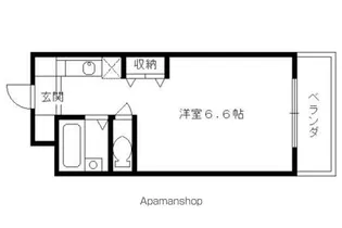ワンズTOKU【102号室】の間取り