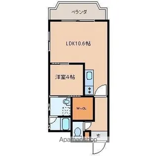 ソラーレ霧島【2階】の間取り